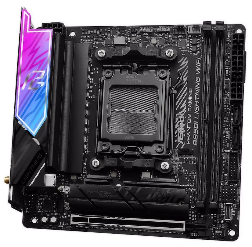 Montaje Placa Base ASRock B850I Lightning WIFI Somosaguas Pozuelo de Alarcón Informático Somosaguas Pozuelo de Alarcón - Montaje Placa Base ASRock B850I Lightning WIFI Somosaguas Pozuelo de Alarcón