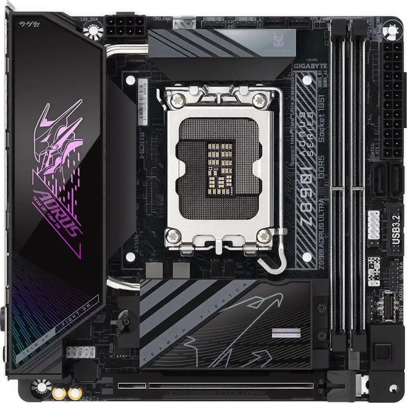 Montaje Placas Base Gigabyte Z890I AORUS ULTRA Gaming PC Somosaguas Pozuelo de Alarcón Montaje Placa Base Gigabyte Z890I AORUS ULTRA Gaming PC Somosaguas Pozuelo de Alarcón